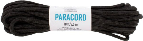 18Ft Black Paracord